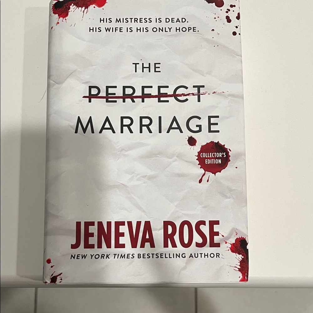 Jeneva Rose "The Perfect Marriage" Collector's Edition Hardcover